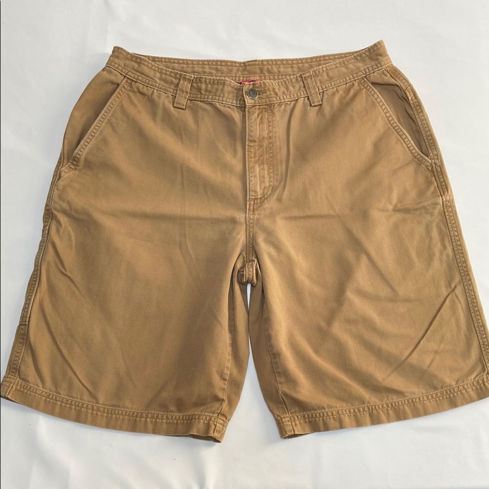 The North Face Tan Flat Front Shorts